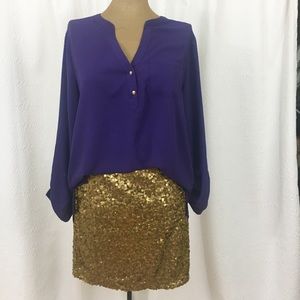 Twine and tweed shirt